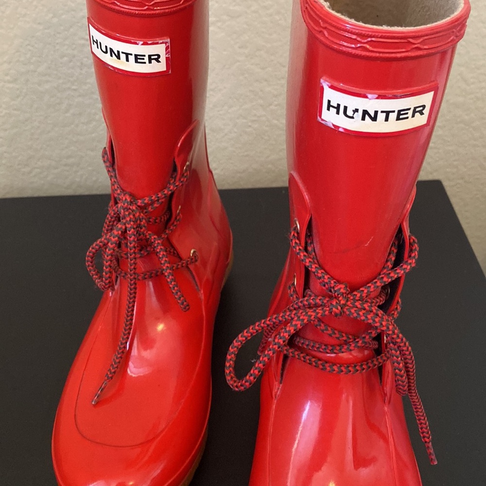 Hunter Short Boot lace up - Picture 3 of 8